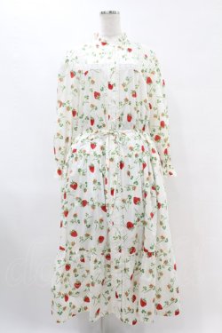 画像1: Jane Marple / Fortune garden working dress M オフ H-25-07-25-1020-JM-SK-KB-ZH