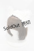 HANGRY&ANGRY / CAT EARS HEAD DRESS  白 H-25-07-25-1004-HN-AC-KB-ZH