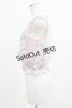 画像2: LIZ LISA / 花柄ノースリーブトップス Free ピンク H-25-07-25-069-LO-TO-NS-ZH