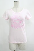 Angelic Pretty / Dream FantasyTシャツ Free ピンク H-25-07-25-074-AP-TS-NS-ZH