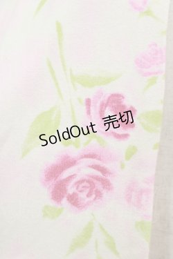 画像2: JESUS DIAMANTE / ぼかし薔薇マフラー  ピンク H-25-07-25-079-JE-ZA-NS-ZH