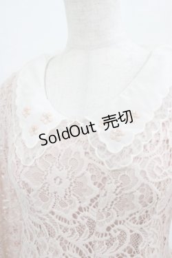 画像4: LIZ LISA / スカラップカラーワンピース Free ピンク H-25-07-25-016-LO-OP-NS-ZH