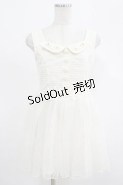 画像1: LIZ LISA / マリン刺繍コンビネゾン Free 生成り H-25-07-25-024-LO-OP-NS-ZH