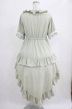 画像3: DearMyLove / 妖精フィッシュテールフリルワンピース M グリーン H-25-07-26-003-EL-OP-NS-ZH