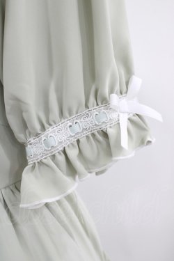 画像4: DearMyLove / 妖精フィッシュテールフリルワンピース M グリーン H-25-07-26-003-EL-OP-NS-ZH