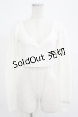 Melt the lady / プレート付きニット Free オフ H-25-07-26-032-PU-TO-NS-ZH