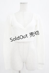 Melt the lady / プレート付きニット Free オフ H-25-07-26-032-PU-TO-NS-ZH