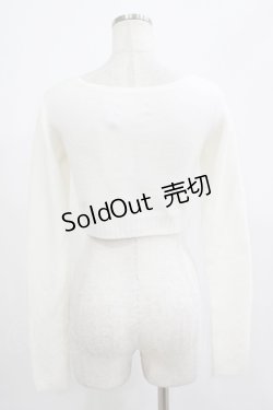 画像3: Melt the lady / プレート付きニット Free オフ H-25-07-26-032-PU-TO-NS-ZH