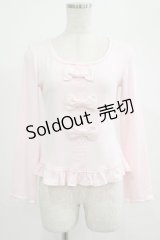 Angelic Pretty / ファー付リボンカットカーディガン Free ピンク H-25-07-26-035-AP-TO-NS-ZH