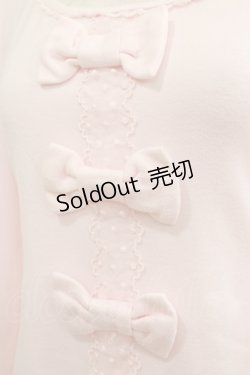 画像4: Angelic Pretty / ファー付リボンカットカーディガン Free ピンク H-25-07-26-035-AP-TO-NS-ZH