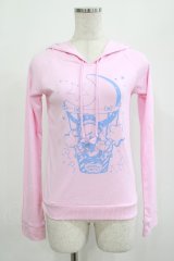 Angelic Pretty / Cotton Candy Shopパーカー Free ピンク H-25-07-26-037-AP-TO-NS-ZH