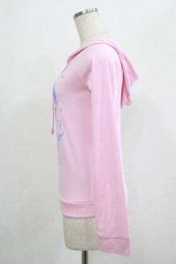 画像2: Angelic Pretty / Cotton Candy Shopパーカー Free ピンク H-25-07-26-037-AP-TO-NS-ZH