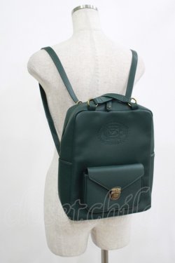 画像1: Maison de FLEUR Petite Robe canone / 別れは告げない2WAYバッグ  グリーン H-25-07-26-038-EL-BG-NS-ZH