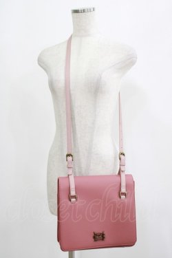 画像1: Maison de FLEUR Petite Robe canone / エマと出掛けるスクエアリュック  ピンク H-25-07-26-041-EL-BG-NS-ZH