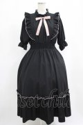 m petit by misako / NINA'SコラボAMハイショクメローワンピース M ブラック/ピンク H-25-07-26-005-LO-OP-NS-ZH