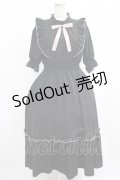 m petit by misako / NINA'SコラボAMハイショクメローワンピース M ブラック/ピンク H-25-07-26-005-LO-OP-NS-ZH