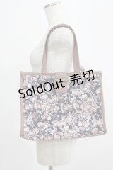 Maison de FLEUR Petite Robe canone / 画集詰め込むゴブラントートバッグ  ブラック H-25-07-26-042-EL-BG-NS-ZH