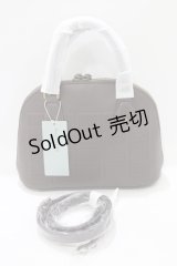 Maison de FLEUR Petite Robe canone / パキッと割れないエンボスバッグ  ブラウン H-25-07-26-043-EL-BG-NS-ZH