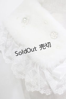 画像2: Lovely Tency / 眞白ありすコラボ/ビジューファーティペット  オフ H-25-07-26-047-GO-ZA-NS-ZH