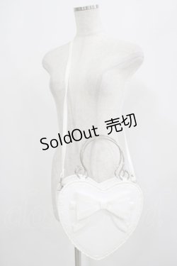 画像1: BABY,THE STARS SHINE BRIGHT / リボンハートBag  オフ H-25-07-26-051-BA-BG-NS-ZH