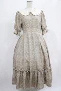 m petit by misako / NINA'sコラボ トワルドジュイワンピース M ベージュ H-25-07-26-006-LO-OP-NS-ZH