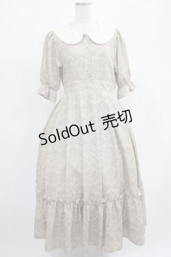画像1: m petit by misako / NINA'sコラボ トワルドジュイワンピース M ベージュ H-25-07-26-006-LO-OP-NS-ZH