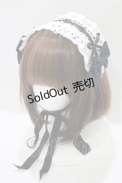 画像1: BABY,THE STARS SHINE BRIGHT / スピンドールヘッドドレス  ブラック H-25-07-26-054-BA-AC-NS-ZH