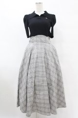 An MILLE / ポロニットドッキングワンピース Free ブラック H-25-07-26-1030-EL-OP-NS-ZH