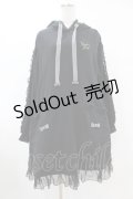 Angelic Pretty / Bearストライプリボンカットワンピース Free ブラック H-25-07-26-1033-AP-OP-NS-ZH