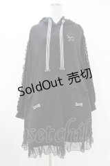 Angelic Pretty / Bearストライプリボンカットワンピース Free ブラック H-25-07-26-1033-AP-OP-NS-ZH