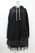 Angelic Pretty / Lovelyチェックリボンカットワンピース Free ブラック H-25-07-26-1034-AP-OP-NS-ZH