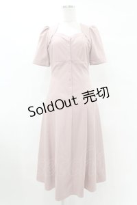 DEICY / レースアップフレアミディアムワンピース 1 ピンク H-25-07-26-1038-0-OP-NS-ZH