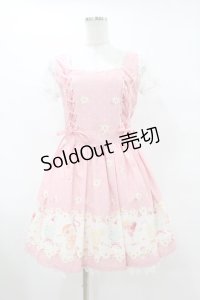 LIZ LISA / トロピカルジュース柄ワンピース Free ピンク H-25-07-26-1039-LO-OP-NS-ZH