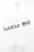 tocco closet / リボンブラウス M オフ H-25-07-26-1046-0-BL-NS-ZH