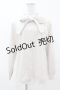 Fi.n.t / キャンディーストライプボウタイブラウス Free PINK BEIGE H-25-07-26-1048-CA-BL-NS-ZH