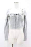 AND MARY / Mila cardigan set Free グレー H-25-07-26-1051-0-TO-NS-ZH