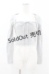 AND MARY / Mila cardigan set Free グレー H-25-07-26-1051-0-TO-NS-ZH