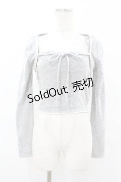 画像1: AND MARY / Mila cardigan set Free グレー H-25-07-26-1051-0-TO-NS-ZH