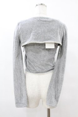 画像2: AND MARY / Mila cardigan set Free グレー H-25-07-26-1051-0-TO-NS-ZH