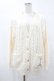 画像1: Fi.n.t / エッフェル塔ロゴ刺繍腰丈ケーブルニットカーディガン Free OFF WHITE H-25-07-26-1056-CA-TO-NS-ZH (1)