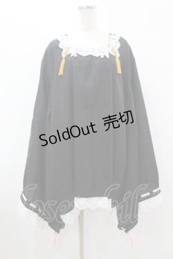 画像1: Favorite / 12星座×和洋折衷＊かみさまはなよめパーカー Free ブラック H-25-07-26-1059-LO-TO-NS-ZH