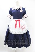 Angelic Pretty / MilkshakeサーキュラーワンピースSet Free ネイビー H-25-07-26-1017-AP-OP-NS-ZH