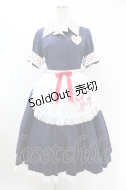 画像1: Angelic Pretty / MilkshakeサーキュラーワンピースSet Free ネイビー H-25-07-26-1017-AP-OP-NS-ZH