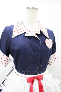 画像4: Angelic Pretty / MilkshakeサーキュラーワンピースSet Free ネイビー H-25-07-26-1017-AP-OP-NS-ZH