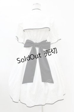 画像2: axes femme kawaii / 牡丹刺繍チャイナワンピース M 白 H-25-07-26-1019-AX-OP-NS-ZH