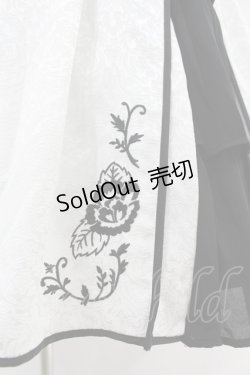画像5: axes femme kawaii / 牡丹刺繍チャイナワンピース M 白 H-25-07-26-1019-AX-OP-NS-ZH