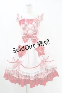 Angelic Pretty / 夢見るFantastic Balloonジャンパースカート Free ピンク H-25-07-26-1020-AP-OP-NS-ZH