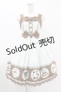 Angelic Pretty / Meltyチョコレートハイウエストジャンパースカート Free ミント H-25-07-26-1021-AP-OP-NS-ZH