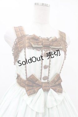 画像4: Angelic Pretty / Meltyチョコレートハイウエストジャンパースカート Free ミント H-25-07-26-1021-AP-OP-NS-ZH