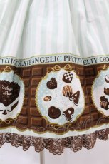 画像5: Angelic Pretty / Meltyチョコレートハイウエストジャンパースカート Free ミント H-25-07-26-1021-AP-OP-NS-ZH (5)